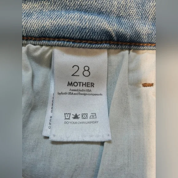 MOTHER The Hustler Ankle California Cruiser, Size 28 In High-Rise - Picture 10 of 10